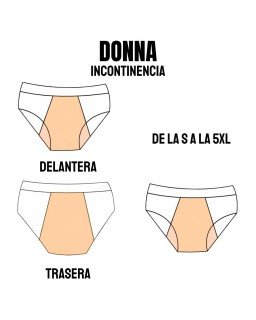 DONNA Incontinencia Severa de 80 a 160 cm de cadera